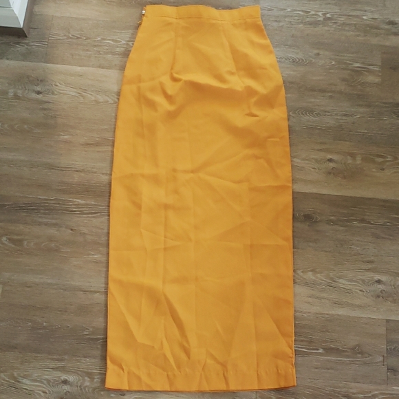 None Dresses & Skirts - Very Cute Faux Wrap Maxi Skirt